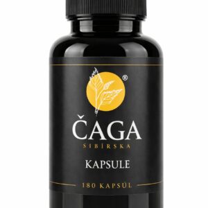 Čaga Sibírska KAPSULE 180 ks - TERAZ 20 % NAVYŠE ZADARMO